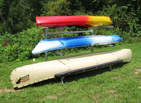 Trailex 3 Canoe Kayak Storage Rack
